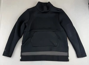 Under Armour Women's Move Mock Neck Black Sweatshirt 1324686 Size XL - Picture 1 of 9
