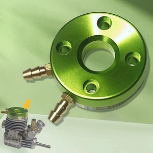 Alloy Water Jacket for 3.5cc 21-25 Nitro Engine for RC Model BoatsJNCD - Picture 1 of 9