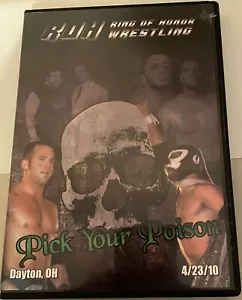 ROH Pick Your Poison 2010 DVD Ring Of Honor WWE AEW NXT TNA PWG ECW - Picture 1 of 2