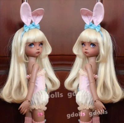 Bjd 1/6 Doll Girl Face make up + Eyes Resin Figures Toy Gifts - Image 1 of 3