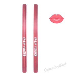 2xW7 Lip Twisters Colours Crayon Outline Liner Pink Draw Define (2 Pack) - Picture 1 of 1