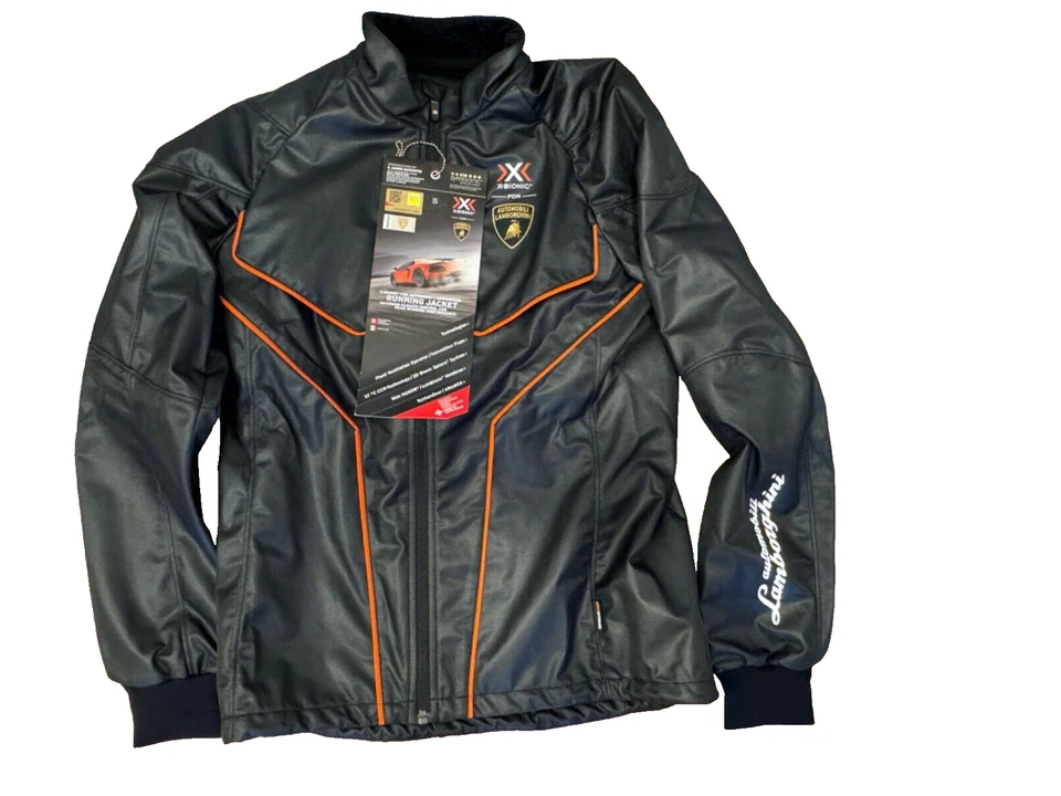 X-BIONIC Automobili Lamborghini Running Light Jacket Men's Size S zrx - Image 1 of 4