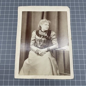 CDV Cabinet Studio Card Photograph Art 1870s GoldRush Portrait Family BW Cafe - Picture 1 of 2