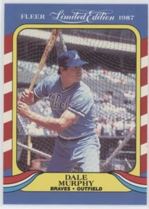 Dale Murphy 1987 Fleer Limited Edition Baseball - Picture 1 of 1