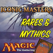 Magic the Gathering MTG Iconic Masters IMA Mythic Rares & Rare Cards NM/M