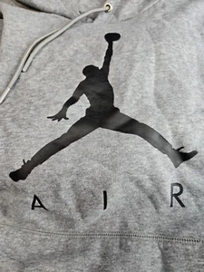 Nike Air Jordan Jumpman Air Logo Polar Joggers y Sudadera con Capucha Conjunto de 2 Piezas Gris 3XL - Imagen 1 de 10