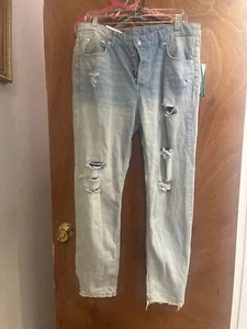 Women Size 10 H&M Boyfriend Jeans NWT - Picture 1 of 4