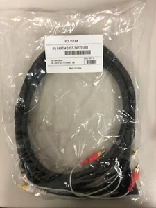POLYCOM 2457-24772-001 CBL DVI+2 RCA TO 5 RCA 3M CABLE NEW - Picture 1 of 3