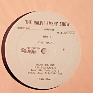 RADIO SHOW: RALPH EMERY SHOW 11/25/83 T.G. SHEPPARD  LIVE IN STUDIO - Bild 1 von 1