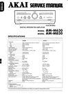 Service Manual Instructions for Akai AM-M630,AM-M830