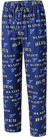 St. Louis Blues Men’s Blue Fairway Pajama Pants Cover