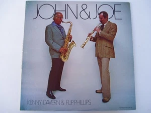 KENNY DAVERN & FLIP PHILLIPS - john & joe -  Chiaroscuro CR199 1977 jazz LP - Picture 1 of 2
