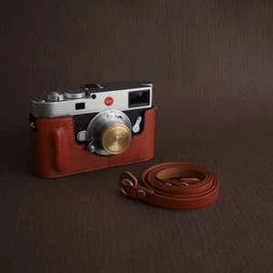 Leather Camera Bag Case Cover for Leica M1 M2 M3 M4 M6 M7 M8 M9 M9P M10 M11 M240 - Picture 1 of 13