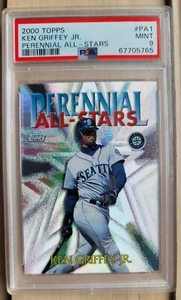 🔥2000 Topps #PA1 Ken Griffey Jr Perennial All-Stars PSA 9 Low Pop Clean Case📈 - Picture 1 of 3