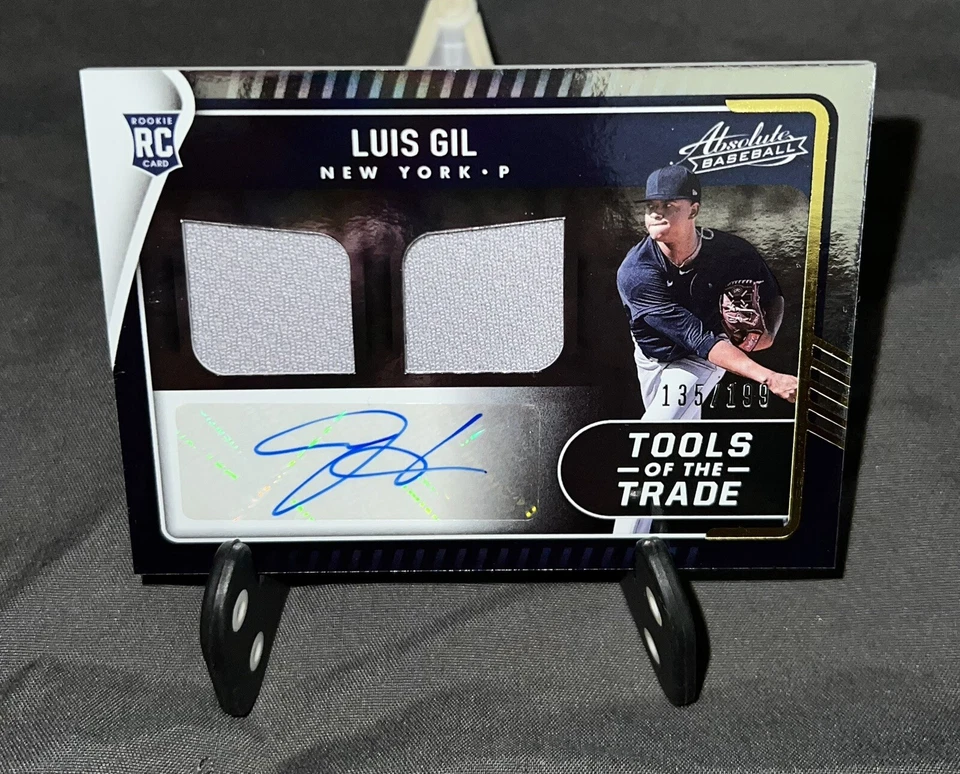 2022 Panini Absolute Luis Gil. Tools Of The Trade. RPA. /199 - Image 1 of 2