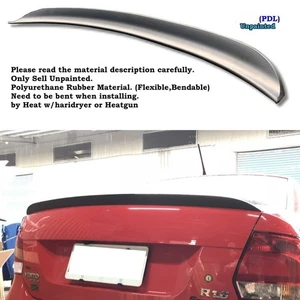 Duckbill 284F Type Rear Trunk Spoiler Wing Fits 2005~2011 Kia Rio LS JB Sedan - Picture 1 of 11