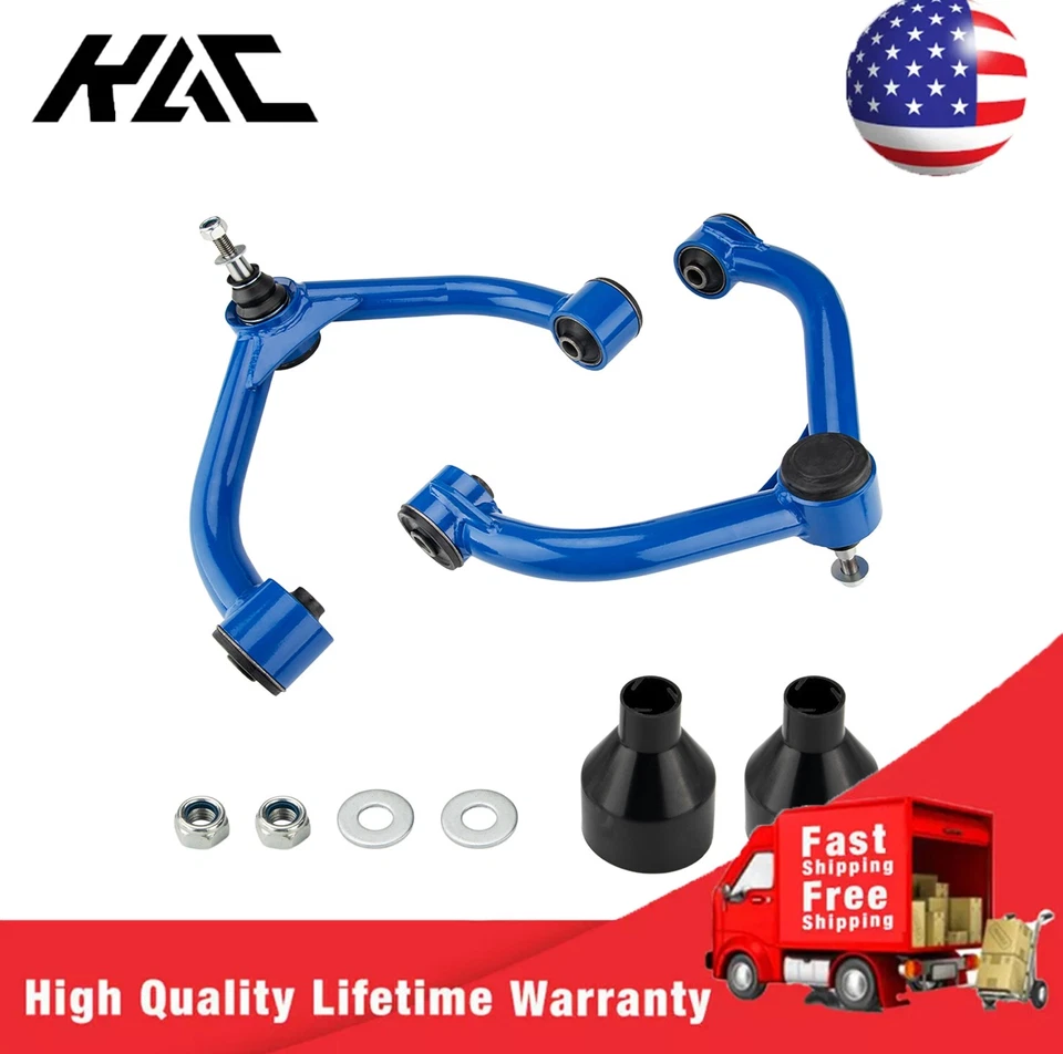 Pair of Steel Front Upper Control Arms for 2011-2022 Chevrolet Silverado 2500 HD - Image 1 of 4