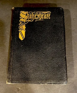 Antique Leather Bound Book “The Complete Dramatic And Poetic Works Of Shakespe  - Bild 1 von 10