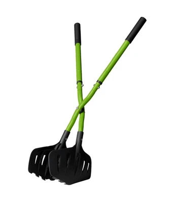 Earthwise 50002 Gator Grabber Herramienta Telescópica de Limpieza de Hojas, Verde/Negro Foto 1 de 4