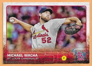 MICHAEL WACHA ST. LOUIS CARDINALS #60 - TOPPS 2015 - Picture 1 of 2