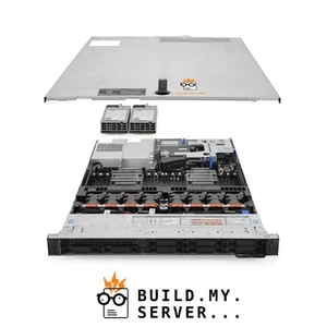 Dell PowerEdge R640 Server 2x Silver 4114 2.20Ghz 20-Core 288GB 8x 1TB 12G H740P - Picture 1 of 5