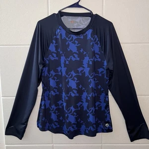 Camiseta para mujer American Outdoorsman manga larga con agujeros para el pulgar talla extra grande - Imagen 1 de 8