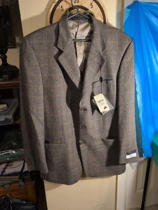 Linea Men's Sports Blazer Size 44T Jay Model - Picture 1 of 6