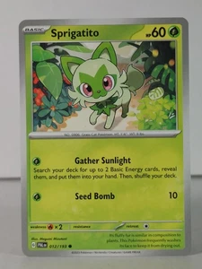 Sprigatito - Paldea Evolved - 012/193 - singles - Pokemon TCG - Common - Picture 1 of 6