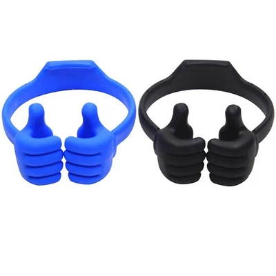 HONSKY 3361942 Cute Thumbs Up Adjustable Tpu Flexible Mobile Cell Phone Table... - Image 1 of 4