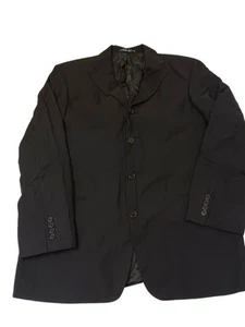 HUGO BOSS Men's Made in the USA Sokrates Us Wool Black Jacket Sz 42R - Picture 1 of 11