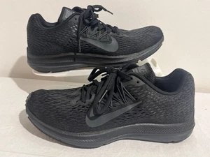 Adidas Zoom Winflo 5 scarpe da ginnastica running UK 5 nere AA7414-002 scarpe leggere - Foto 1 di 19