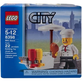 LEGO [City] - BBQ Stand Building Set - General Series (8398)
