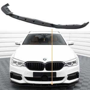 1×Schwarz Frontspoilerlippe Für BMW 5er G30 G31 2017-2020 Standard Modelle - Bild 1 von 8