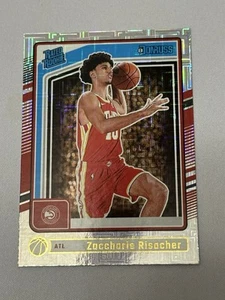 2024-25 Donruss Choice Rated Rookie Zaccharie Risacher RC Hawks - Picture 1 of 2