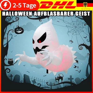 Festliche Atmosphäre Ornament Halloween Aufblasbare Spooky Aufblasbarer Geist DE - Bild 1 von 17
