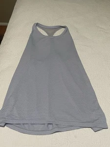 Athleta Women’s Light Blue Racerback Tank Size L - Picture 1 of 5
