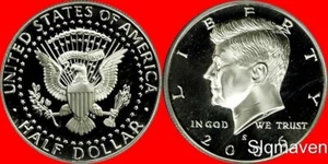 Medio dólar Kennedy 2006 revestido S camafeo profundo gema prueba sin precio base - Imagen 1 de 1
