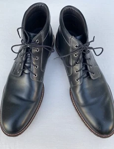 Stivali Johnston & Murphy Collection Welch punta liscia - Nero - 13M Chukka Caviglia - Foto 1 di 5