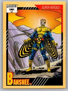 1991 Marvel Super Heroes Impel Trading Cards #36 Banshee Set Break! NM+ - Picture 1 of 2