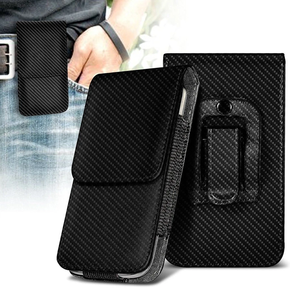 Belt Clip Pouch Holster Vertical Magnetic Phone Case Cover Holder✔Samsung - Image 1 of 1