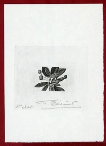Monaco 1985 #1472a, 1st Stage Die Proof, Japanese Medlar Tree, Spring - Picture 1 of 1
