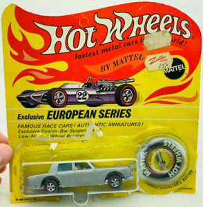 Hot Wheels Redline ROLLS ROYCE Gray White Interior NEW in EURO UK BLISTERPACK !!