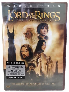 Lord of the Rings: The Two Towers (DVD, 2003, 2-Disc Set, Widescreen) New Sealed - Picture 1 of 2