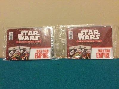 Two Star Wars Pocketmodel TCG **PROMO PP748** Factory Sealed & MINT - Image 1 of 4