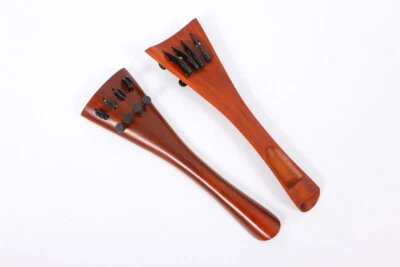 New 1 Pcs 4/4 Cello Tailpiece 4string Rosewood Cello Tailpiece 4 fine tuners - Image 1 of 4