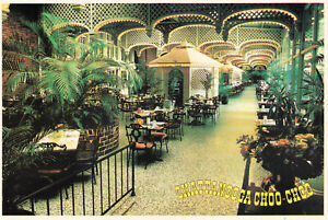Kontinentale Postkarte Der transkontinentale Chattanooga Choo-Choo Essbereich