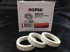 CLIPSAL 260/32 Screwed Lock Ring Rigid PVC Grey 32mm Thread  x50 pcs