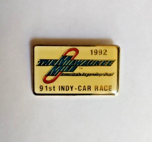 1992 Milwaukee Mile 91st Indy Car Racing Lapel Pin Limited Edition #1 of 1000! - Picture 1 of 2