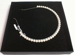 Sternchen Schmuck Faux Creme Perlen Hochzeit Accessoire/Mode Stirnband #29A28 - Bild 1 von 3