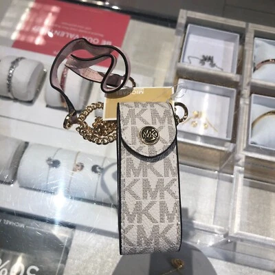 Michael Kors Women Ladies  Fashion Lipstick Holder Blush Pink MK - Image 1 of 4